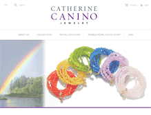 Tablet Screenshot of caninojewelry.com